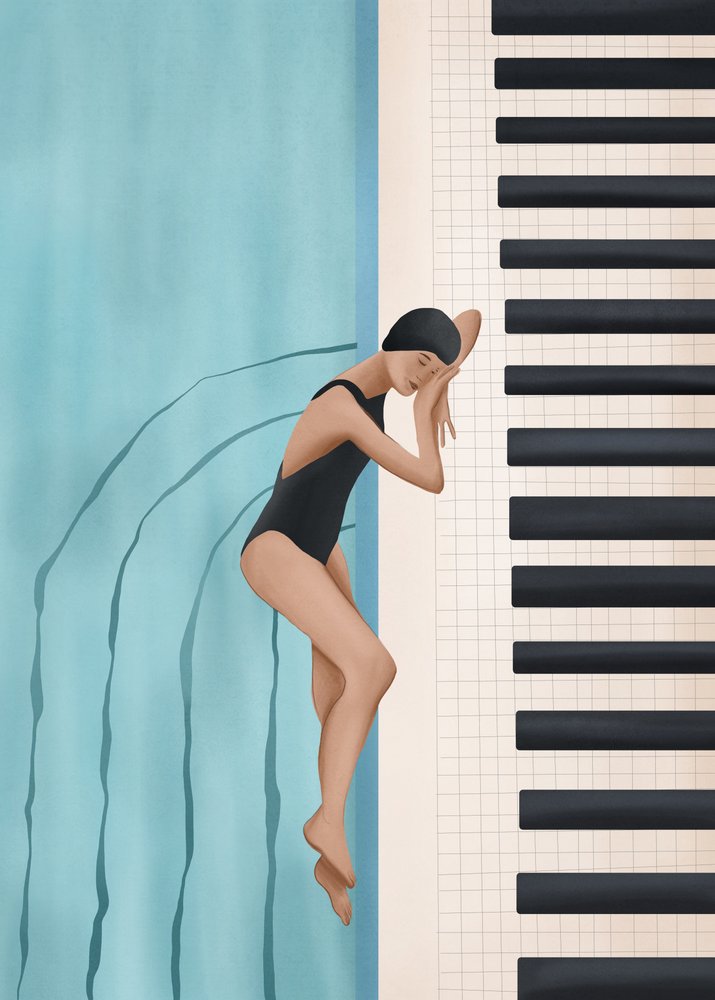 Simmarens pianodröm av Flow Line