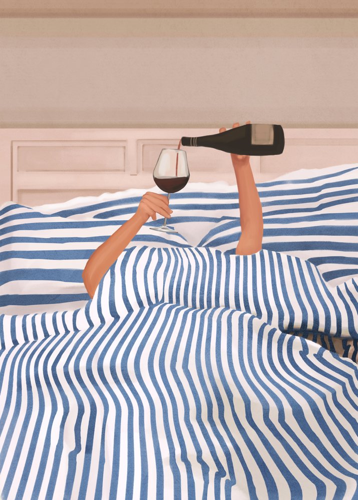 Vin i sängen av Flow Line
