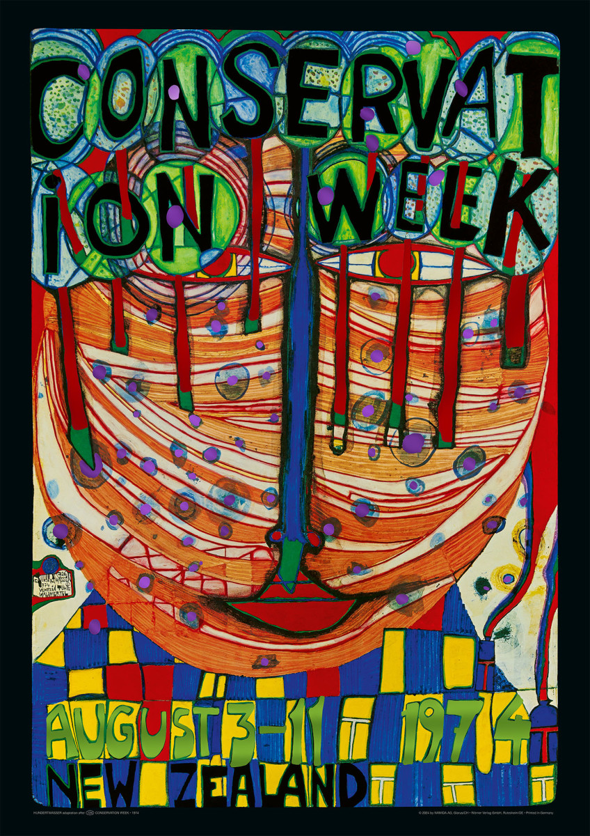 Miljöveckan (kortversion) av Friedensreich Hundertwasser
