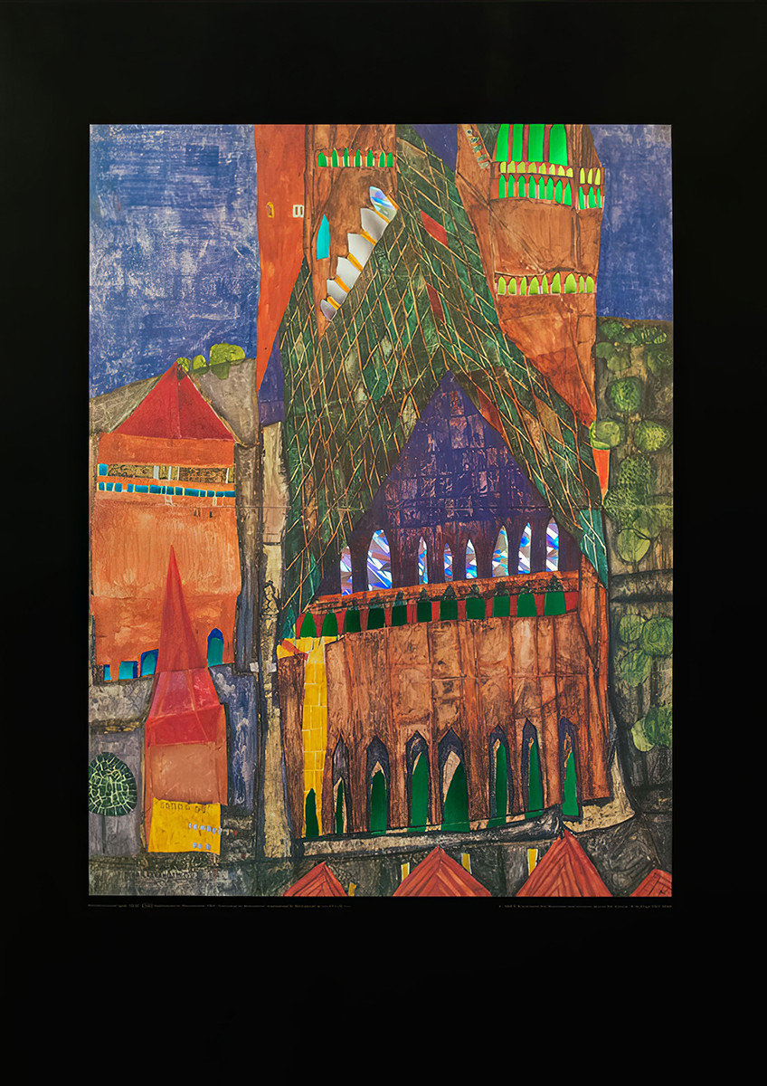 Katedralen 1 av Friedensreich Hundertwasser