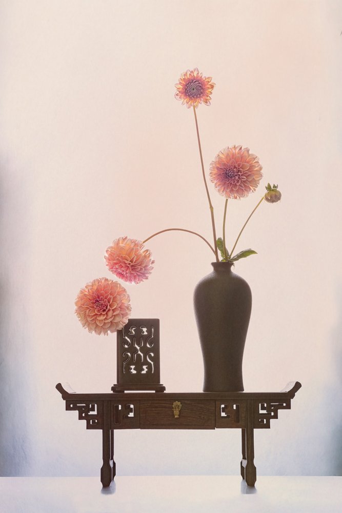 Elegant dahlia-arrangemang av GaoSL