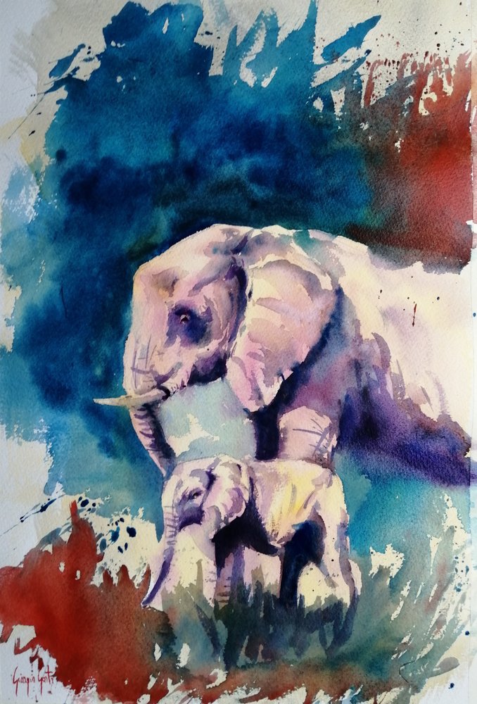 Gentle Elephant Bond av Giorgio Gosti