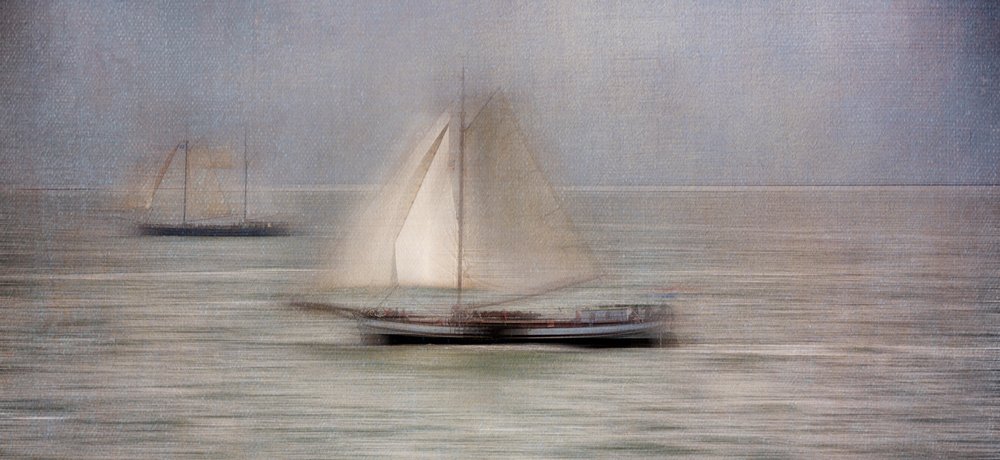 Drömlika segelbåtar av Greetje van Son