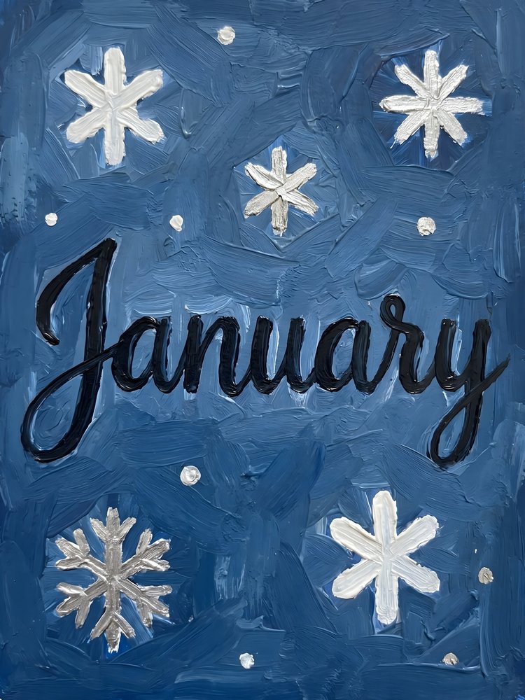 Januari – Vintersnöflingor av HUGO