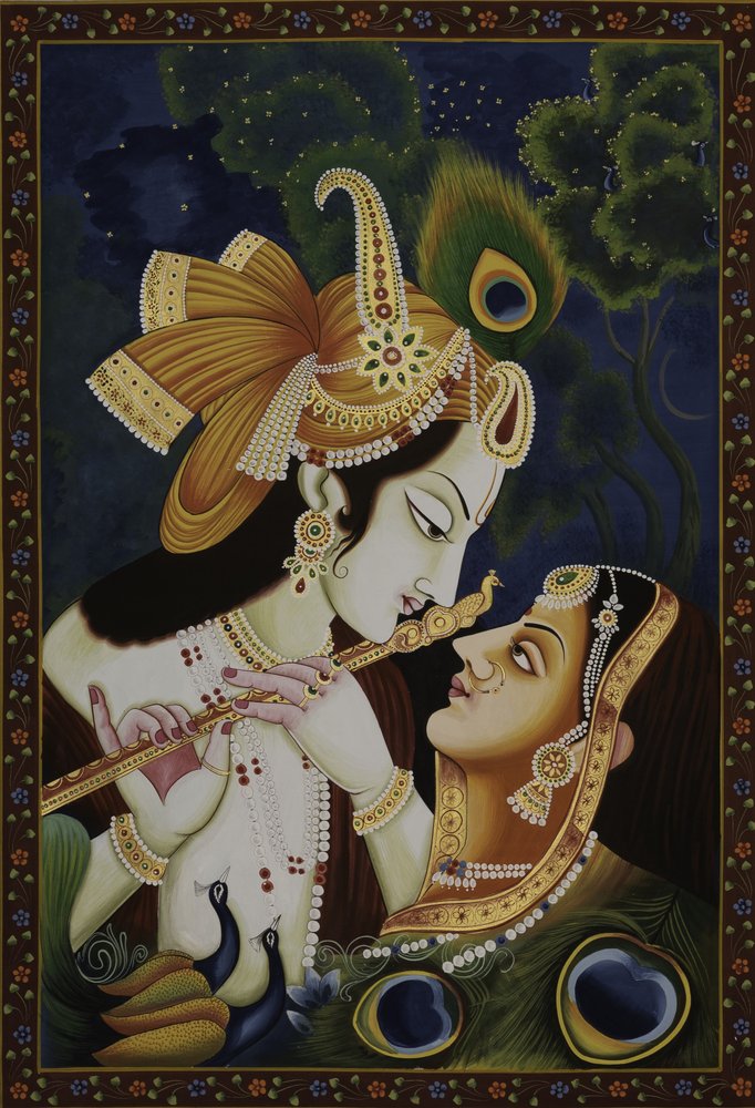 Krishna Radha-flöjt av IMAGINEERS STUDIO