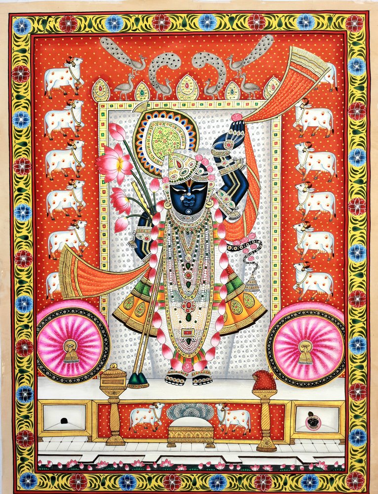 Den livfulla indiska Shrinathji av IMAGINEERS STUDIO