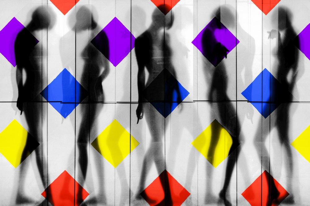 Rytmiska geometriska figurer av Igor Shrayer
