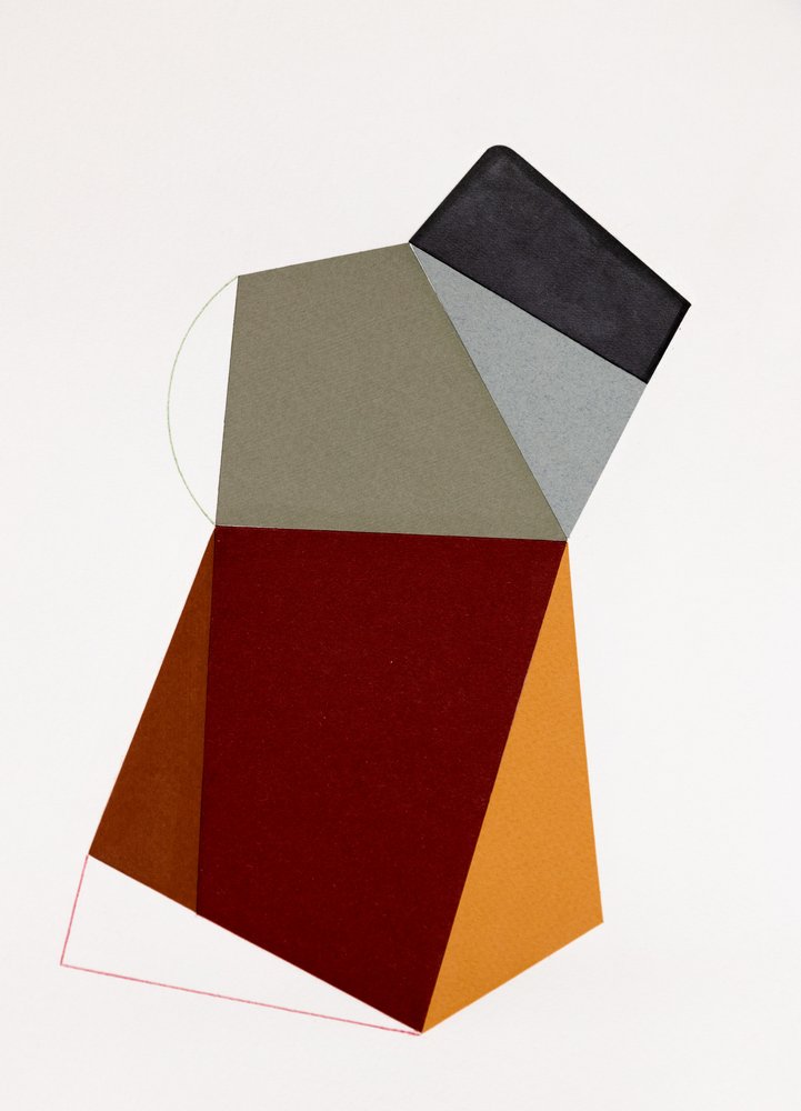 Geometriska färgformer av Ildefonso Martín