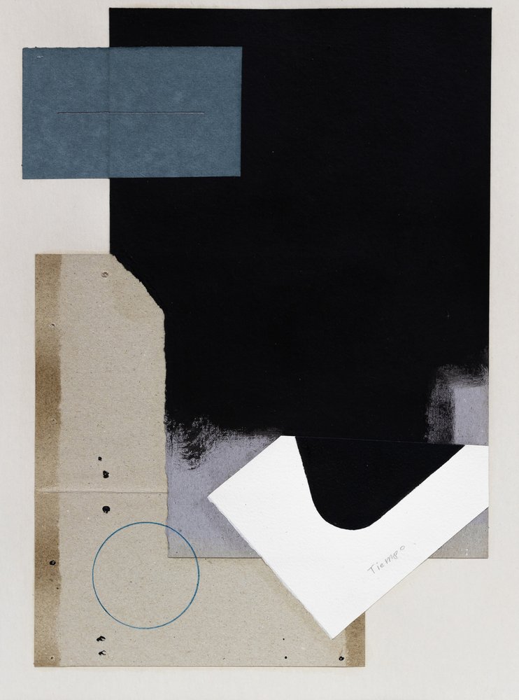 Modernt geometriskt collage av Ildefonso Martín