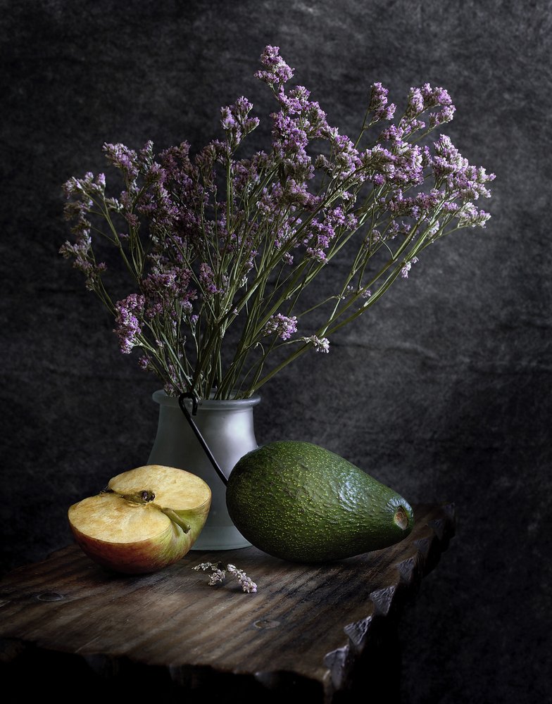 Rustika frukter och blommor av Ilya Spektor
