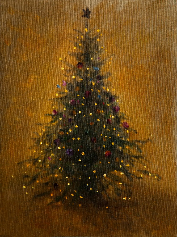 Den lysande julgranen av James Zamora
