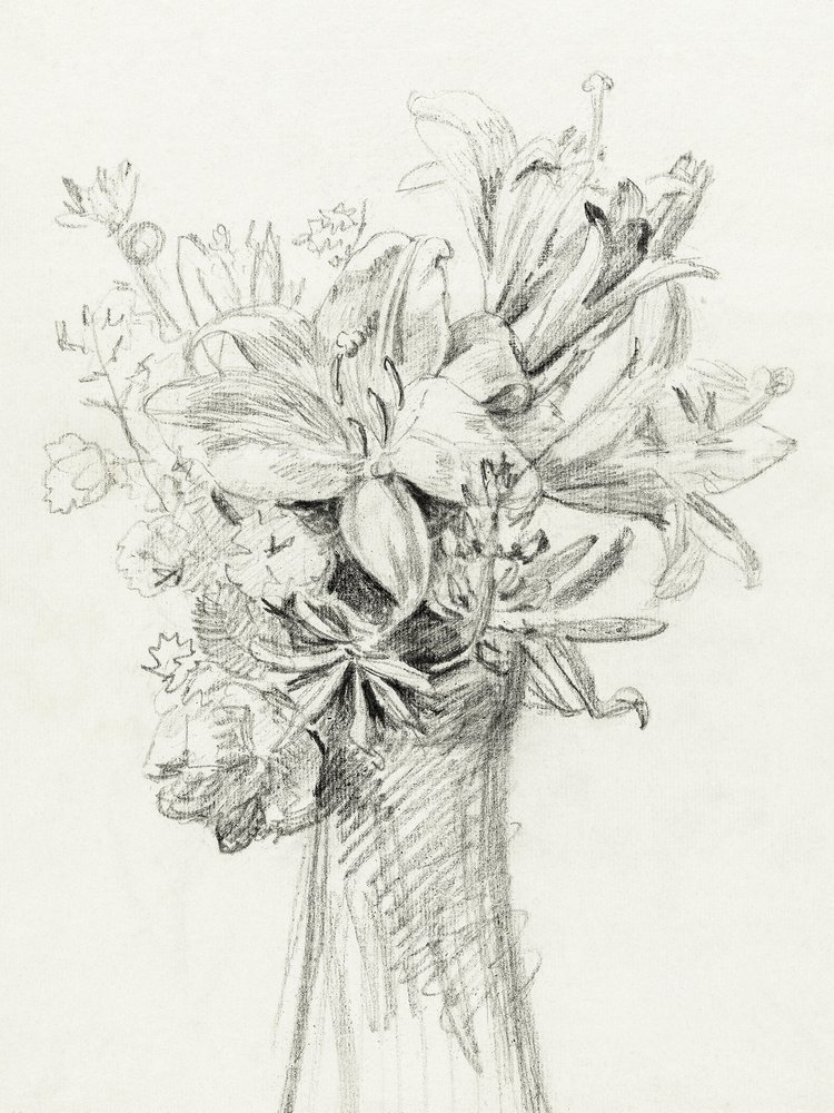 Blommor i en vas av Jean Bernard