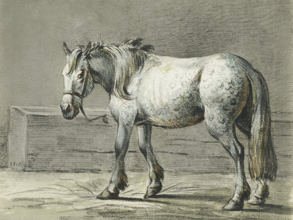 Stående häst (1810–1816) av Jean Bernard av Jean Bernard
