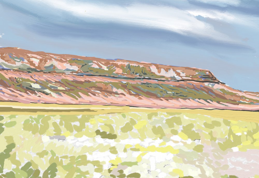 Painted Desert Mesa av Jenna Alheit