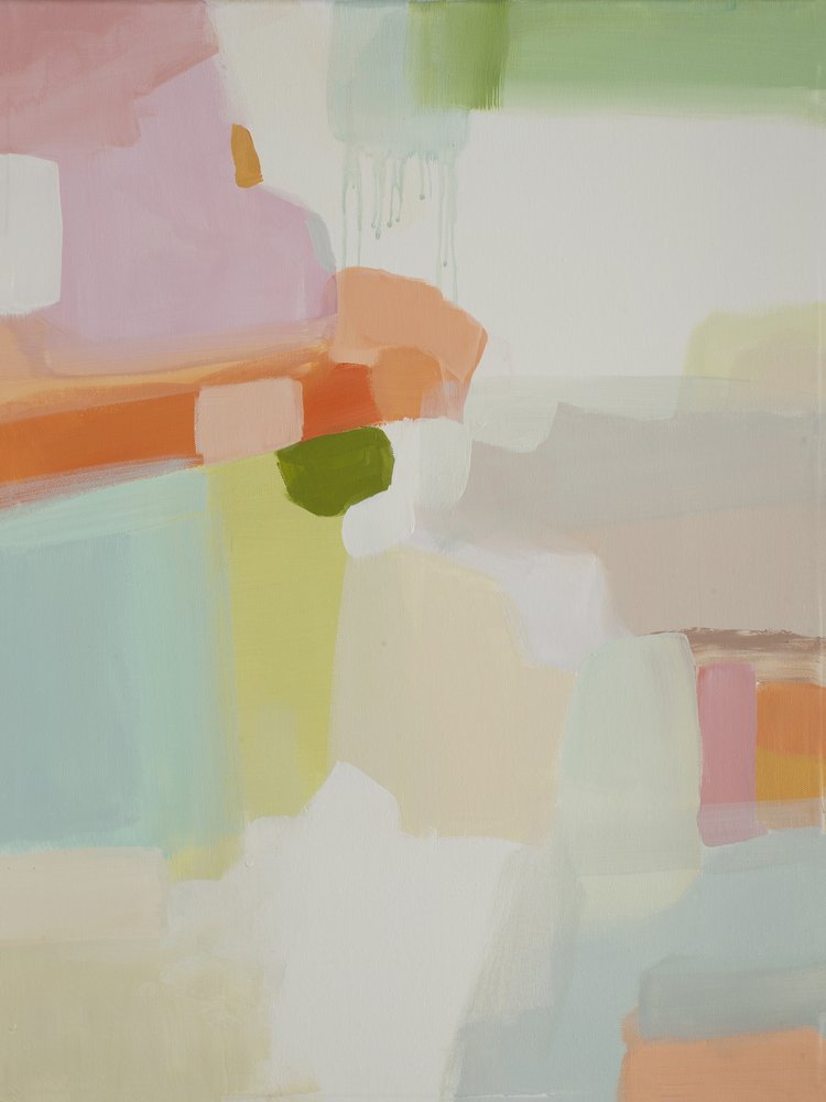 Pastellabstrakt 1 av Jenny Westenhofer