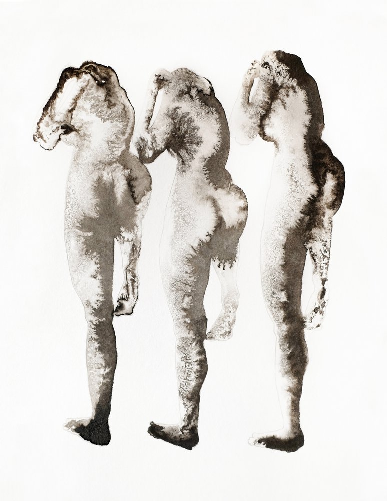 Eteriska figurer i sepia av Joshua Hoskins