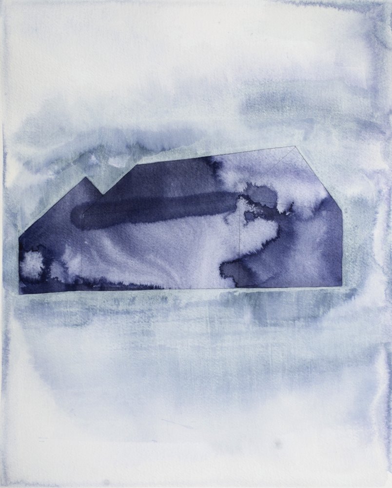 Landskap vid Indigo Mountain av Joshua Hoskins