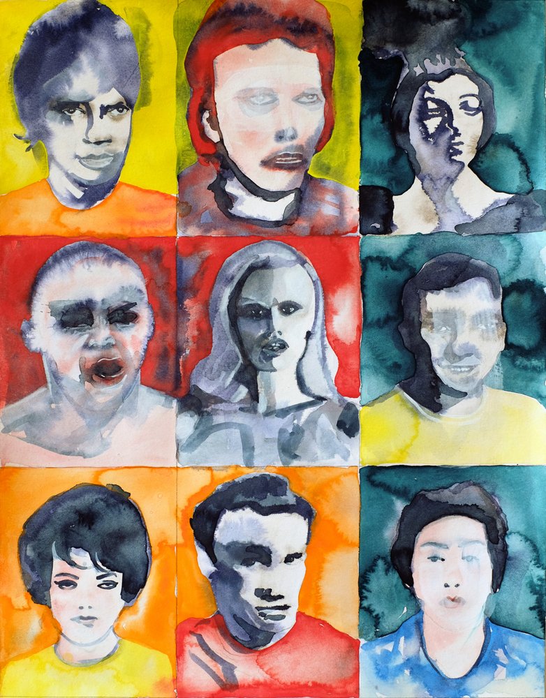 Ett livfullt porträttgalleri av Joshua Hoskins