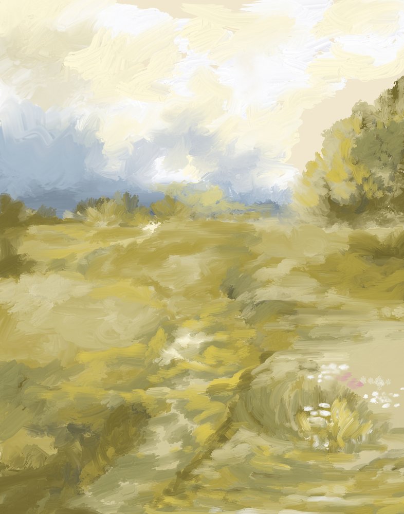 Golden Meadow-stigen av Josie George