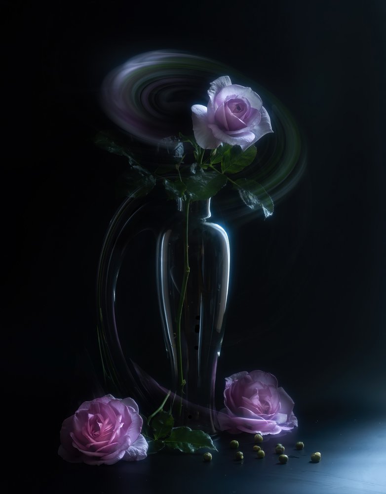 Ethereal Rose-vas av Judy Tseng