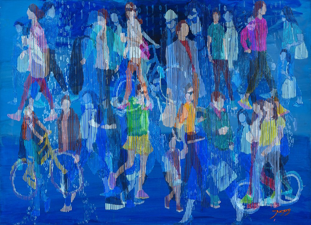 Digital City Flow av Jukyong Park