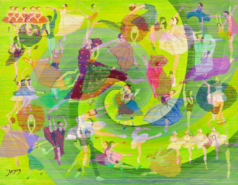 Livfull dansvirvel av Jukyong Park