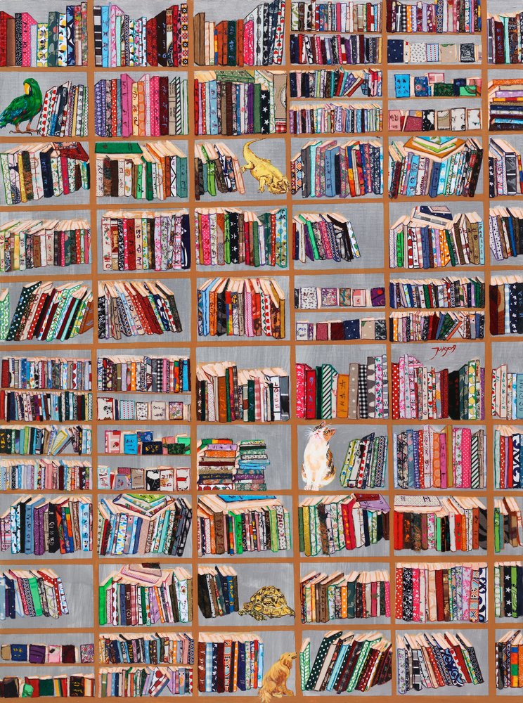 De fantasifulla biblioteksvännerna av Jukyong Park