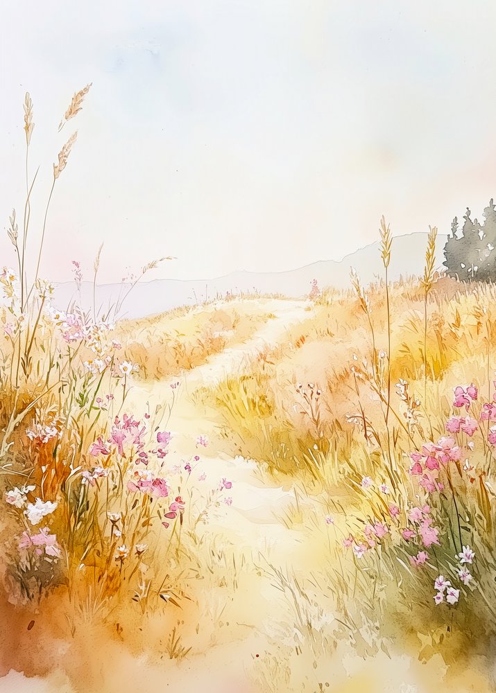 Golden Meadow-stigen av Justyna Jaszke