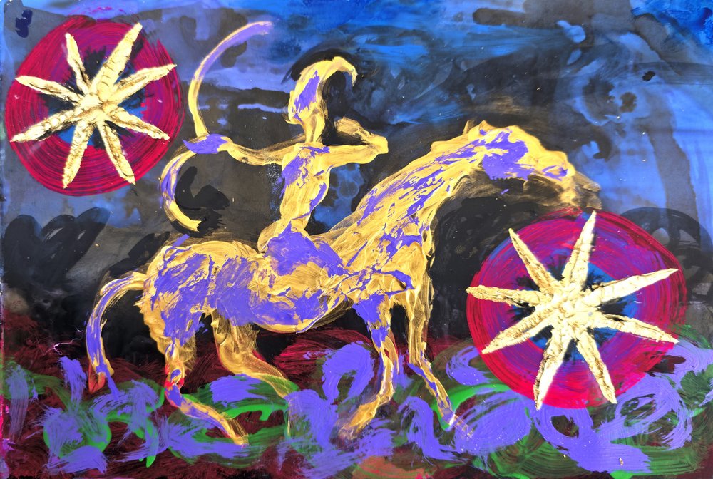 Golden Archer Stars av Kanat Ibragimov