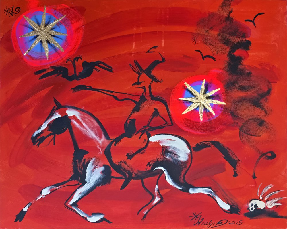 Red Rider Golden Stars av Kanat Ibragimov