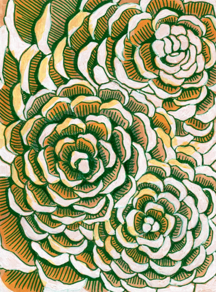 Jordnära blomsterlager av Katie O'Shea