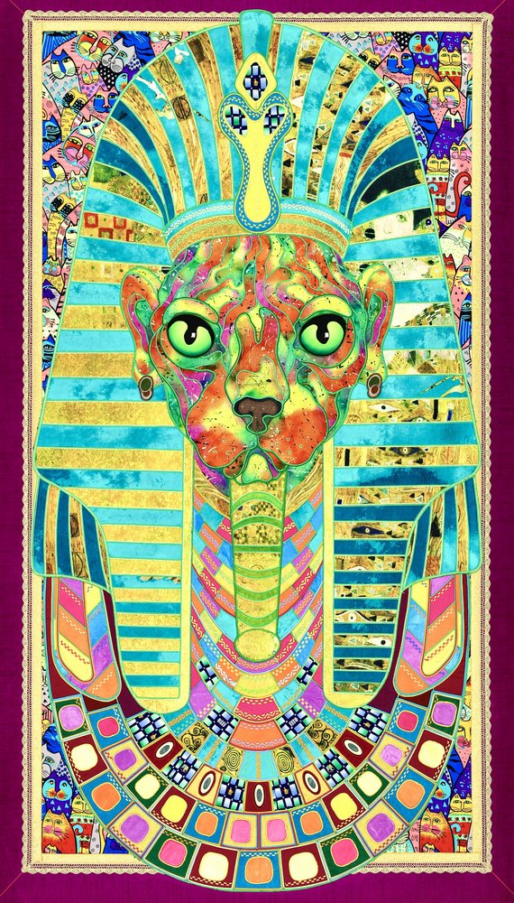 Sphynx-katten av rasen Pharaoh av Kostyantin Malginov