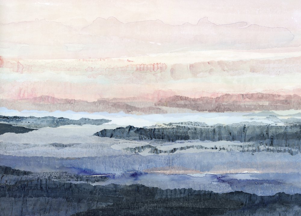 Drömlika bergsfärger av Lara Eckerman