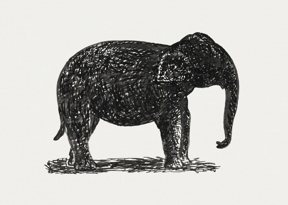 Elephant (ca 1891–1941) av Leo Gestel