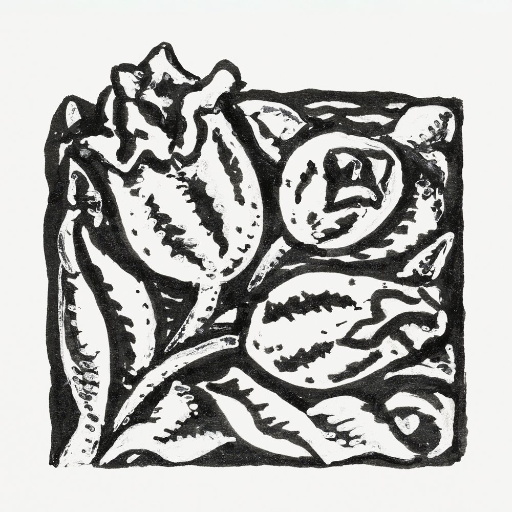 Flower Bud (ca 1891–1941) av Leo Gestel