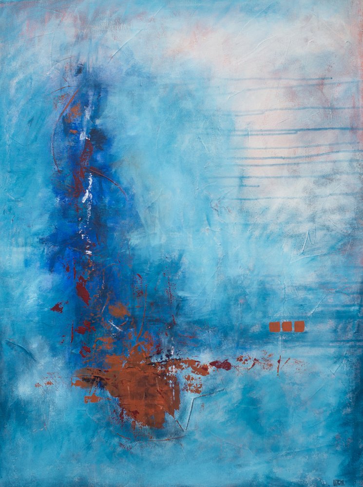 Aqua Flow Contrast av Lillian Christiansson