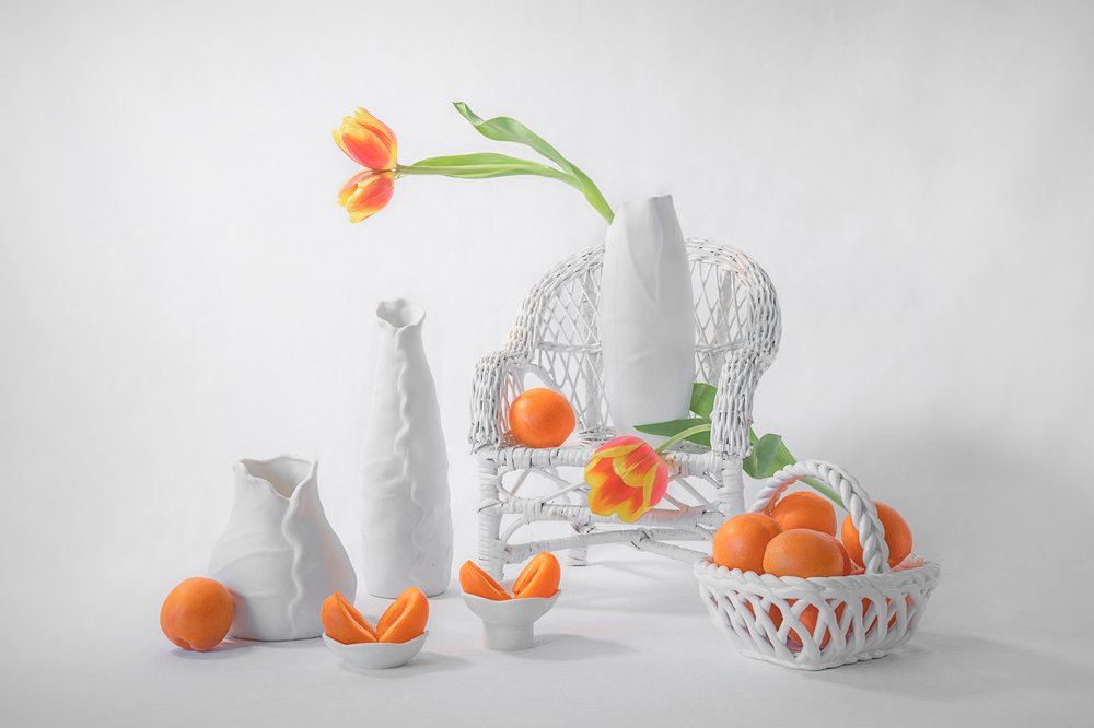 Eleganta tulpaner och citrusfrukter av Lydia Jacobs
