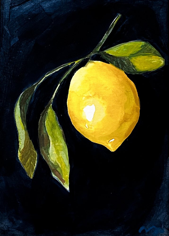 En färgsprakande citronkvist av Madison Phipps