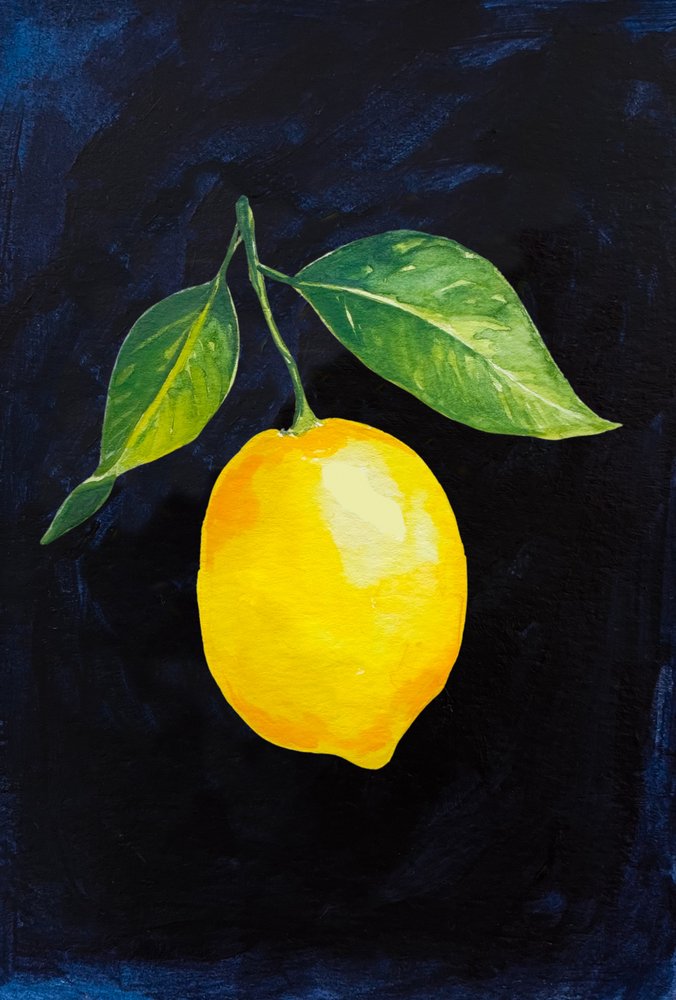 En färgsprakande citronkvist av Madison Phipps