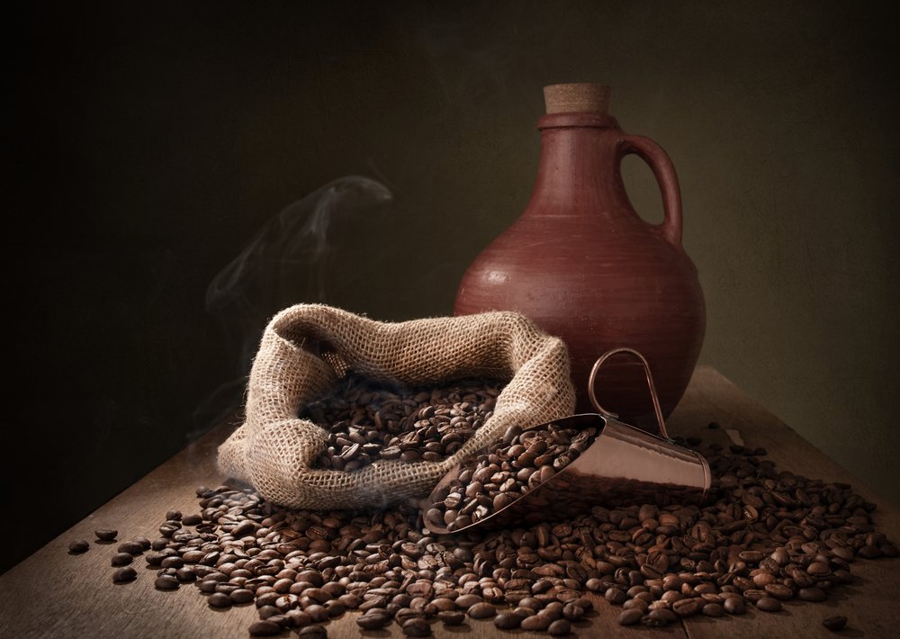 Aromatiska kaffebönor av Margareth Perfoncio