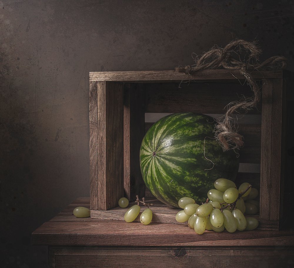 Stilleben – ”Dark Harvest” av Margareth Perfoncio