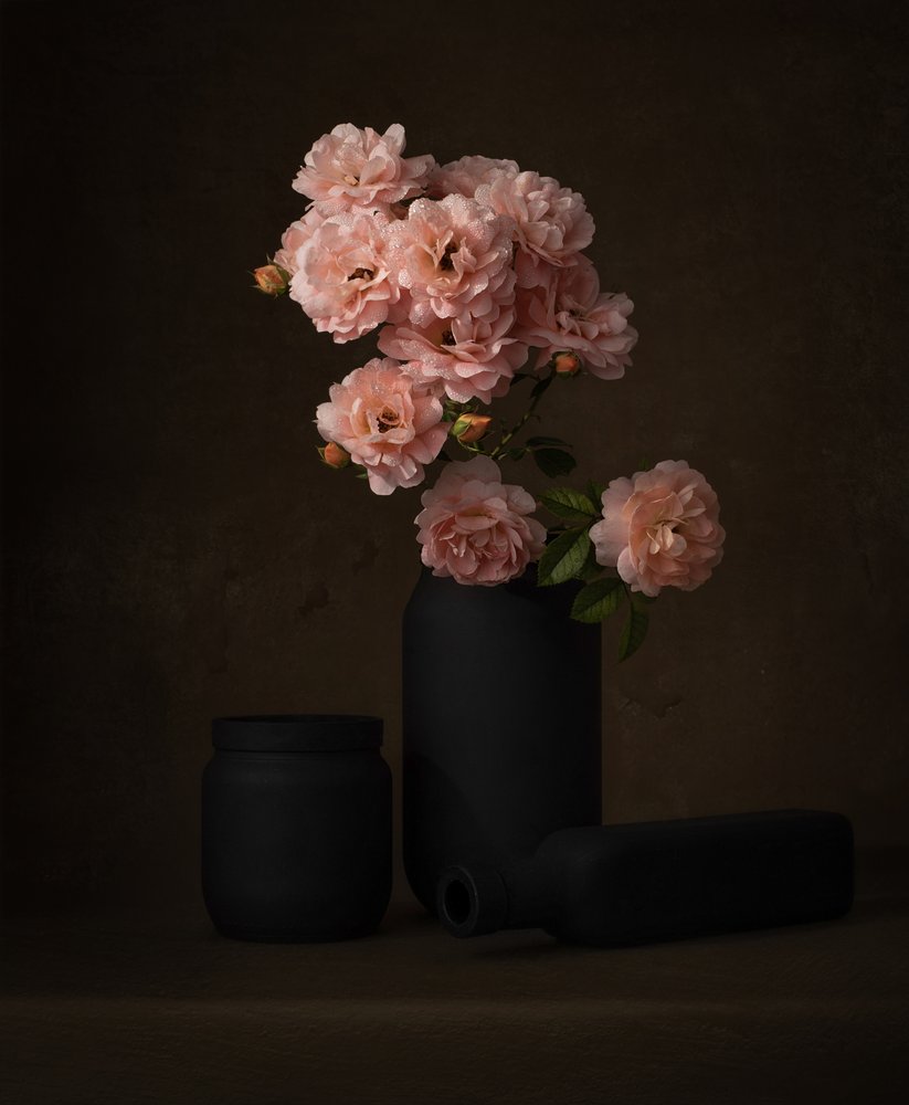 Stämningsfulla rosa rosor av Margareth Perfoncio