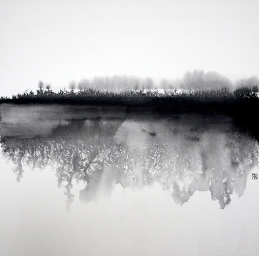 Reflektioner i Zen-skogen av Marina Nelson
