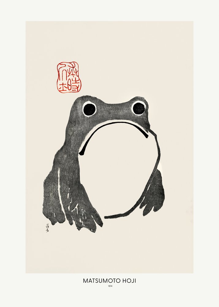 Frog 1814 av Matsumoto Hoji av Matsumoto Hoji