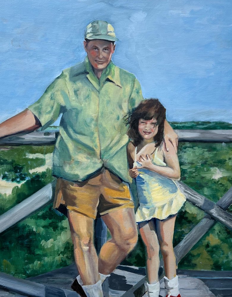 En sommardag för pappa och dotter av Maxine Shore