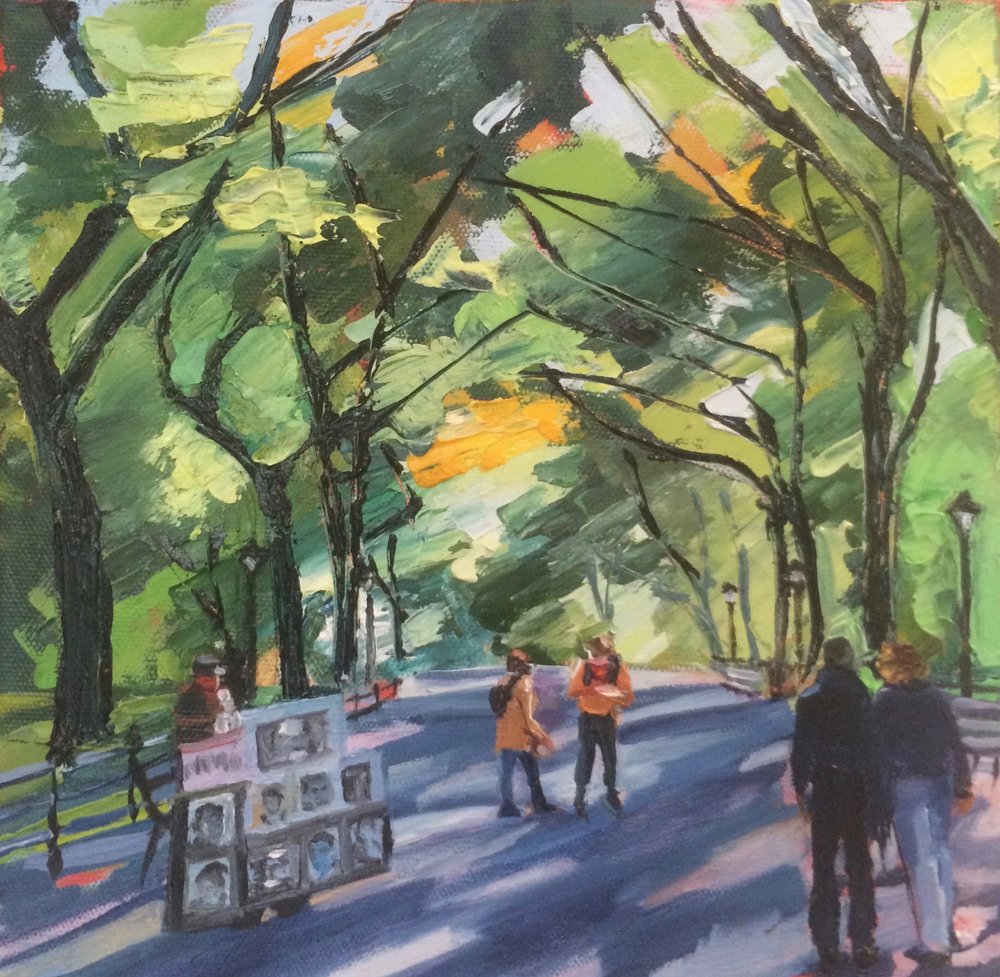 Sunny Park – försäljare av Maxine Shore
