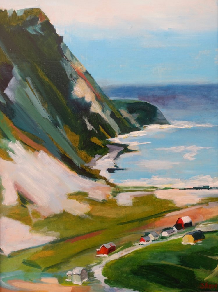 En livlig kustby av Maxine Shore