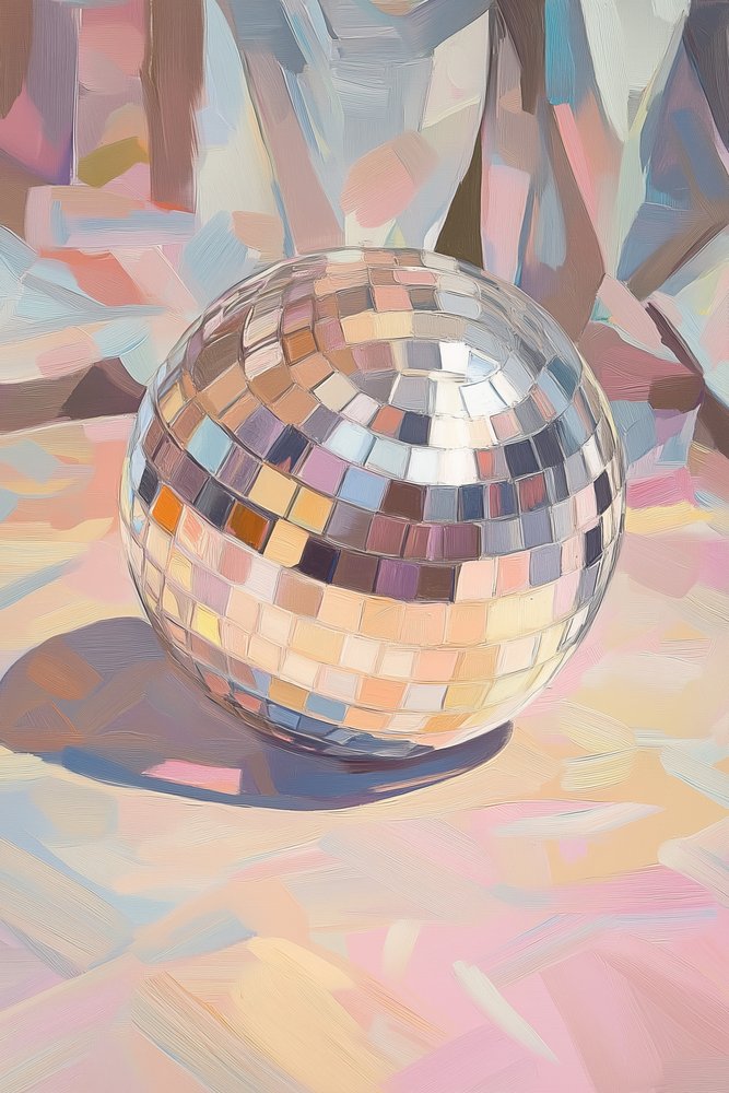 Disco Ball-tårta av Melloi Art Prints