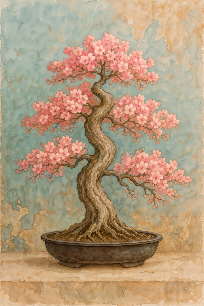 Körsbärsblom-bonsai av Natalie Bruns