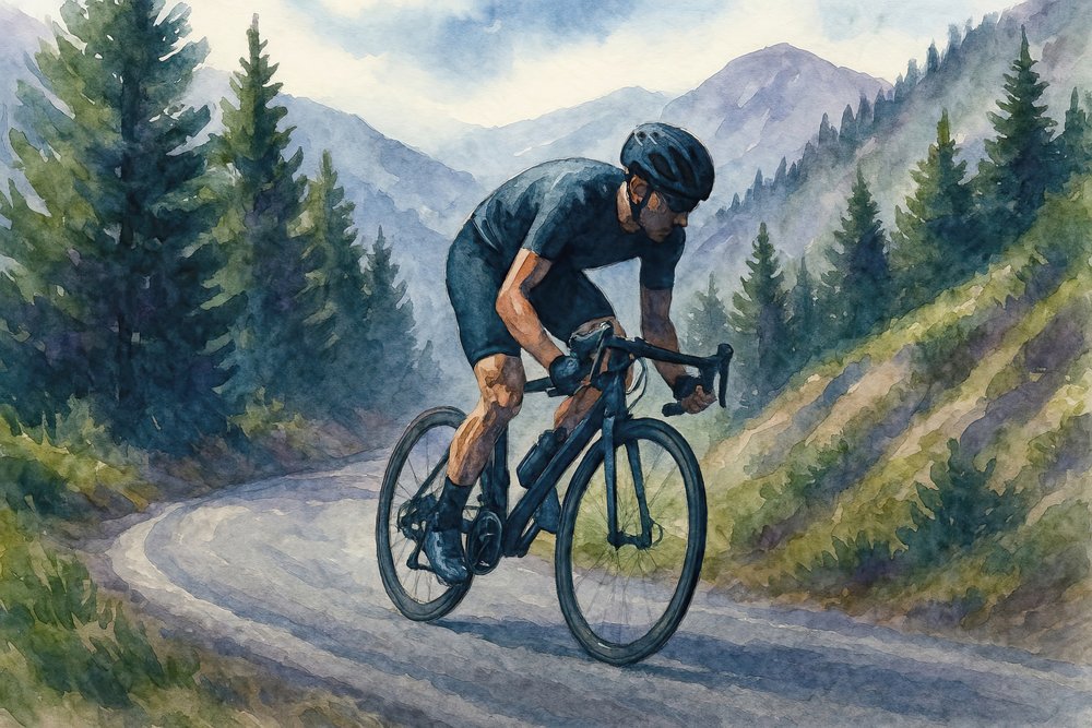 Cykelklättring av Natalie Bruns